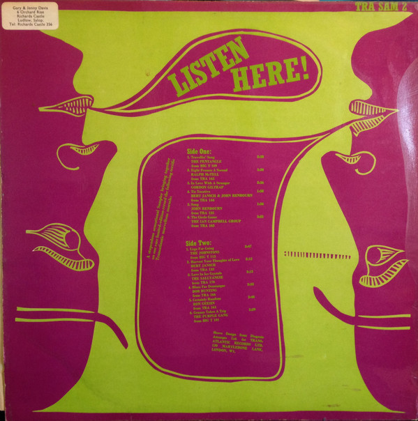 Listen Here! A Transatlantic Sampler