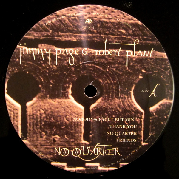 No Quarter: Jimmy Page & Robert Plant Unledded