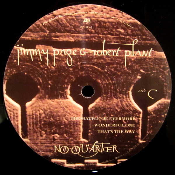 No Quarter: Jimmy Page & Robert Plant Unledded