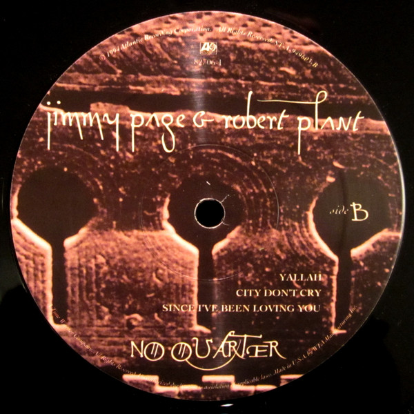 No Quarter: Jimmy Page & Robert Plant Unledded