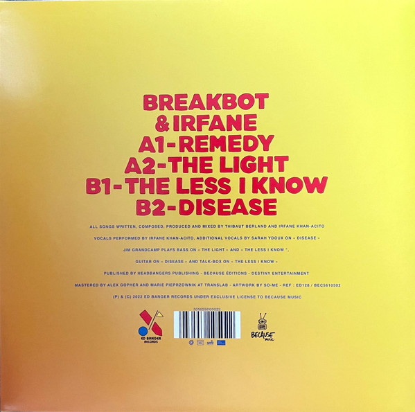Breakbot & Irfane - Remedy | Ed Banger Records (ED128) - 2 Breakbot & Irfane - Remedy | Ed Banger Records (ED128) - 2