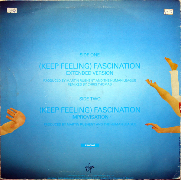 Human League - Fascination | Virgin (F-600842) - 2 Human League - Fascination | Virgin (F-600842) - 2