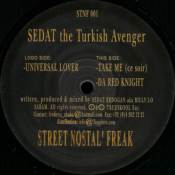 Universal Lover / Take Me (Ce Soir) / Da Red Knight
