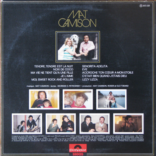 Mat Camison - Mat Camison | Polydor (2473 301) - 2 Mat Camison - Mat Camison | Polydor (2473 301) - 2