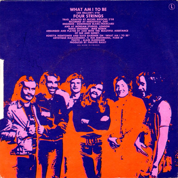 Zoo - What Am I To Be | Riviera (121.403L) - 2