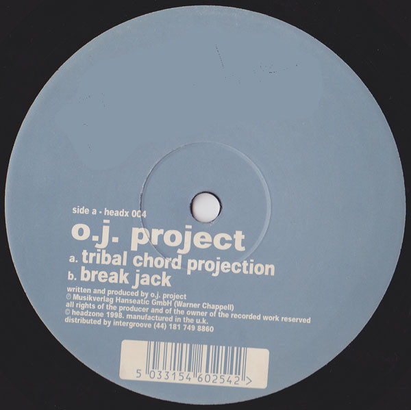 O.J. Project - Tribal Chord Projection | Headzone (headx 004) - main