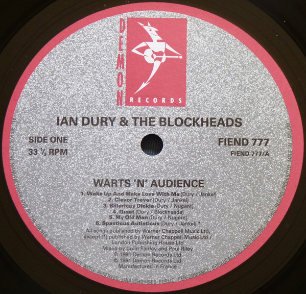 Warts 'N' Audience (Live: 22 December 1990)