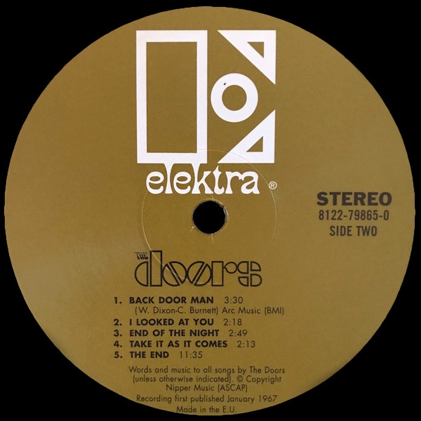 The Doors - The Doors | Elektra (8122-79865-0) - 4