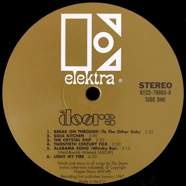 The Doors - The Doors | Elektra (8122-79865-0) - 3