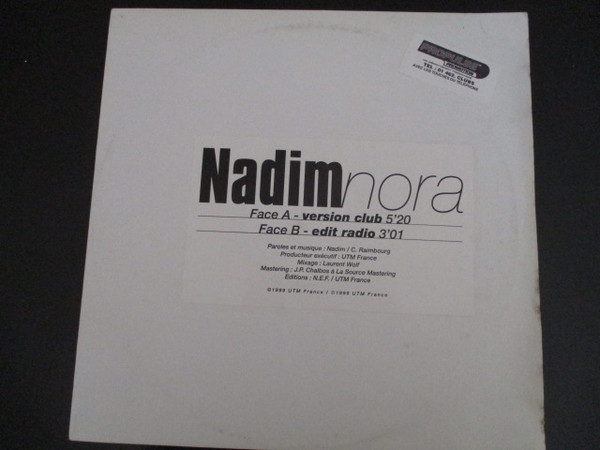 Nadim - Nora | UTM Music (SAMPMS 7450)