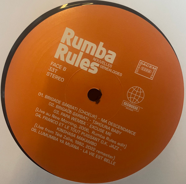 Rumba Rules Nouvelles Généalogies 