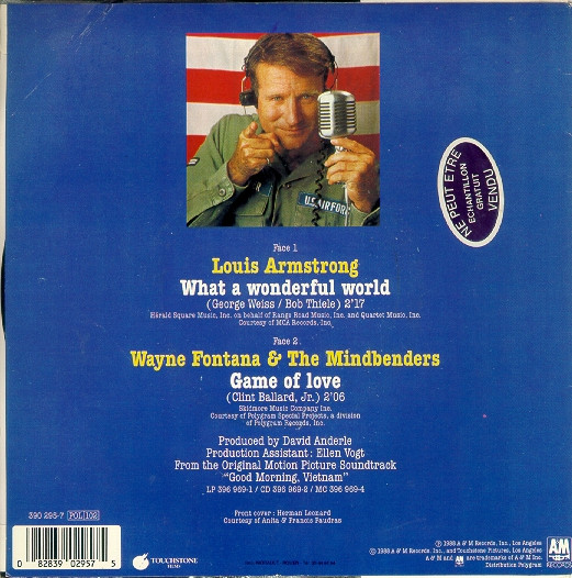 Extrait De La Bande Originale Du Film "Good Morning Vietnam"