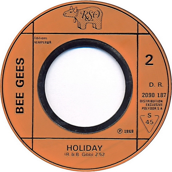 Bee Gees - I Started A Joke / Holiday | RSO (2090 187) - 4