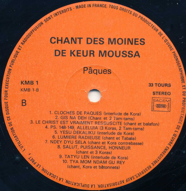 Moines Du Prieuré De Keur Moussa - Lumière Radieuse | Monastère Bénédictin De Keur Moussa (KMB 1) - 4 Moines Du Prieuré De Keur Moussa - Lumière Radieuse | Monastère Bénédictin De Keur Moussa (KMB 1) - 4