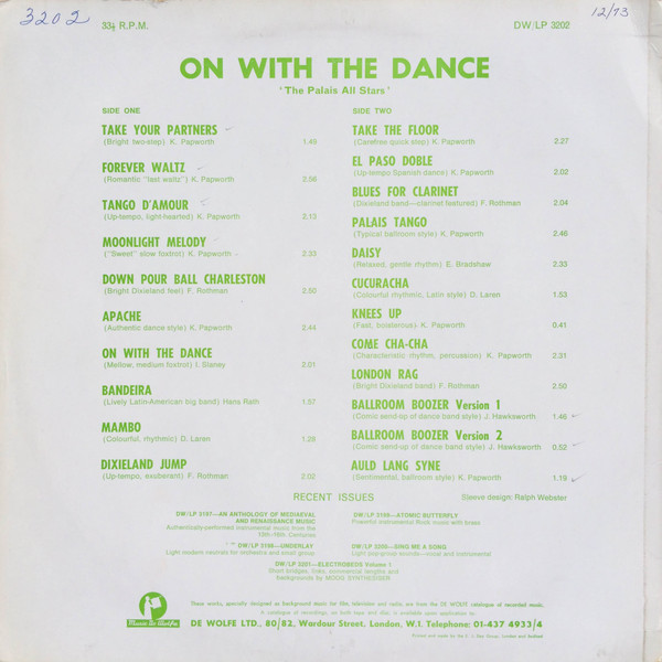 On With The Dance