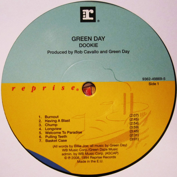 Green Day - Dookie | Reprise Records (9362-49869-5) - 3