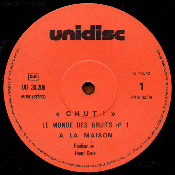Chut!!! Le Monde Des Bruits 1