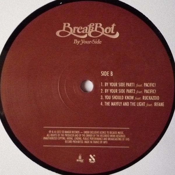 Breakbot - By Your Side | Ed Banger Records (BEC5161259) - 4 Breakbot - By Your Side | Ed Banger Records (BEC5161259) - 4