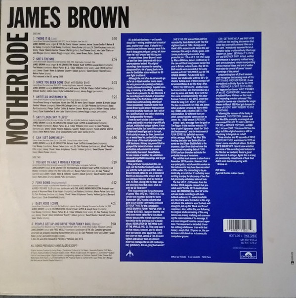 James Brown - Motherlode 1967.1973 | Polydor (837126-1) - 2 James Brown - Motherlode 1967.1973 | Polydor (837126-1) - 2