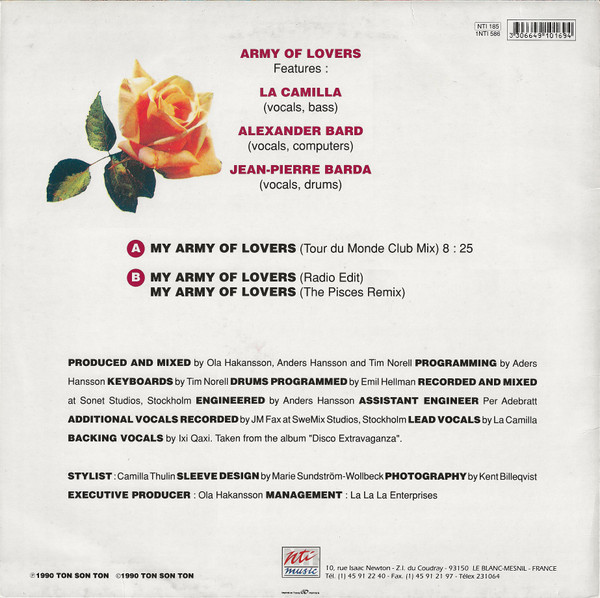 My Army Of Lovers (Tour Du Monde Club Mix)