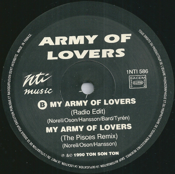 My Army Of Lovers (Tour Du Monde Club Mix)