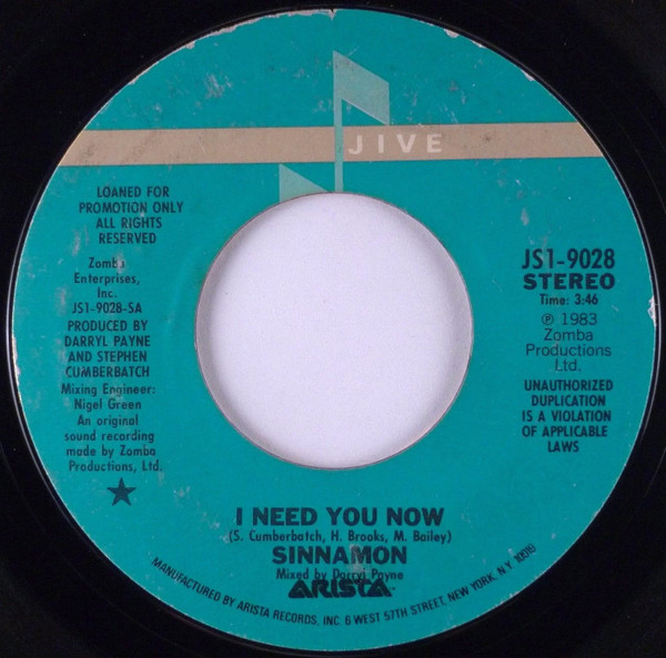 I Need You Now