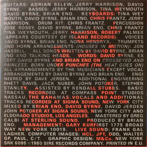 Talking Heads - Remain In Light | Rhino Records (8122708021) - 5 Talking Heads - Remain In Light | Rhino Records (8122708021) - 5
