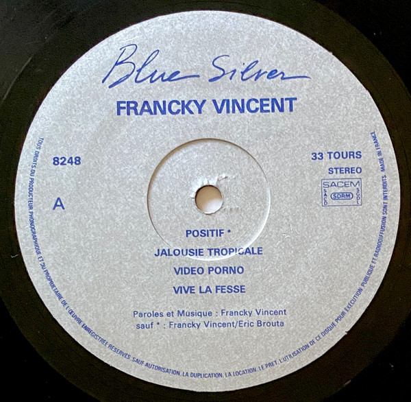 Francky Vincent - Positif | Blue Silver (8248) - 3 Francky Vincent - Positif | Blue Silver (8248) - 3