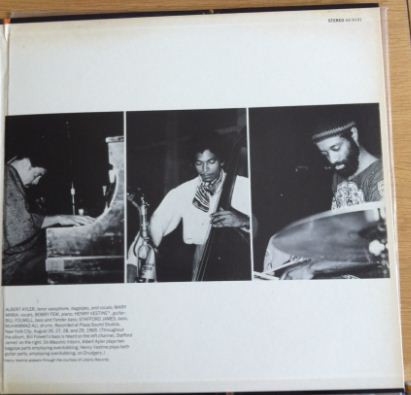 Albert Ayler - Music Is The Healing Force Of The Universe | Impulse! (AS-9191) - 3 Albert Ayler - Music Is The Healing Force Of The Universe | Impulse! (AS-9191) - 3