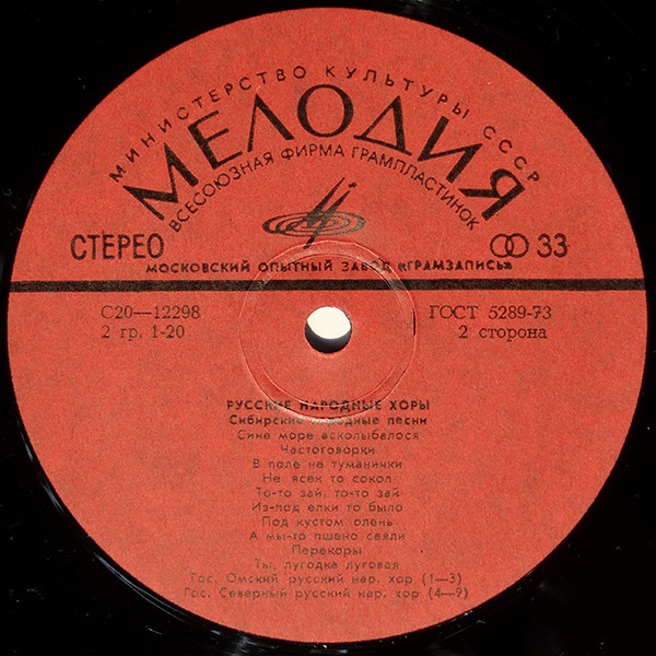 Russian Folk Choruses