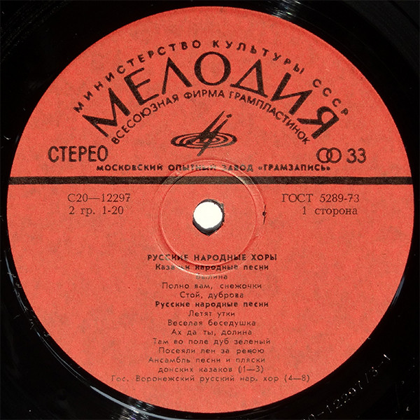 Russian Folk Choruses