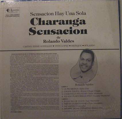 Charanga Sensación De Rolando Valdes - Sensación Hay Una Sola | Ansonia (SALP 1568) - 2