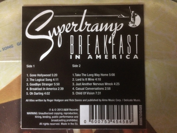 Supertramp - Breakfast In America | A&M Records (00600753454589) - 5 Supertramp - Breakfast In America | A&M Records (00600753454589) - 5