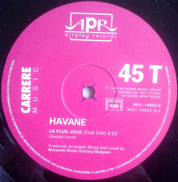 Havane - La Plus Jolie | Airplay Records (9031-74833-0) - 5 Havane - La Plus Jolie | Airplay Records (9031-74833-0) - 5