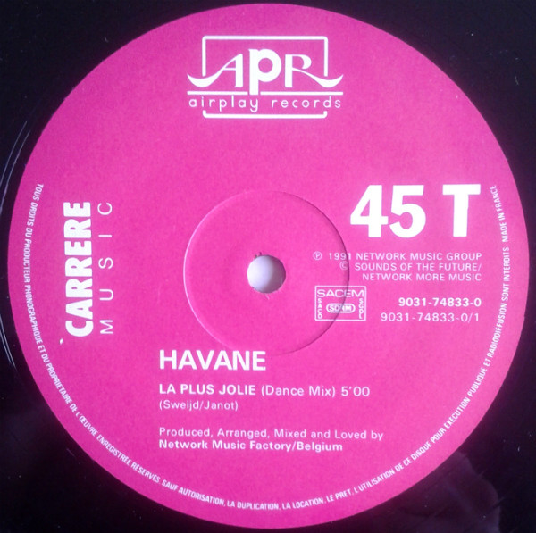 Havane - La Plus Jolie | Airplay Records (9031-74833-0) - 4 Havane - La Plus Jolie | Airplay Records (9031-74833-0) - 4