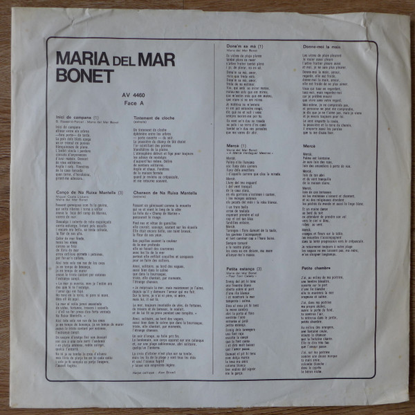 Maria Del Mar Bonet