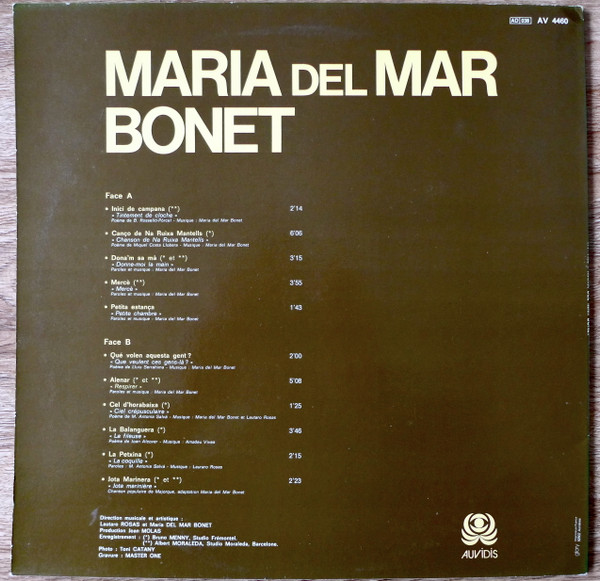Maria Del Mar Bonet