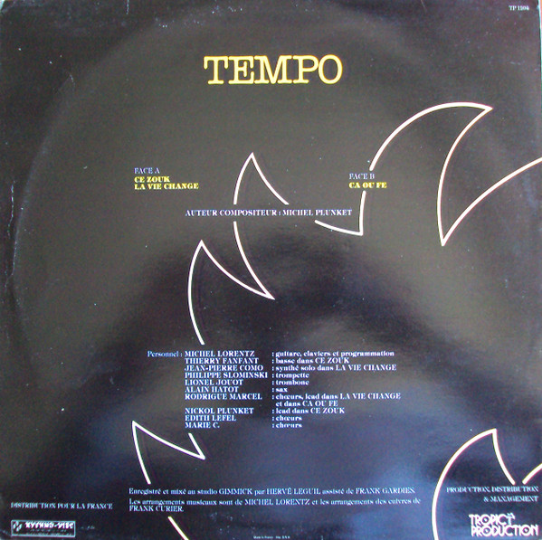 Tempo - Ca Ou Fé | Tropic production (TP 1104) - 2 Tempo - Ca Ou Fé | Tropic production (TP 1104) - 2