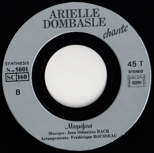 Arielle Dombasle - Je Te Salue Mari | Synthesis (S - 5001) - 4