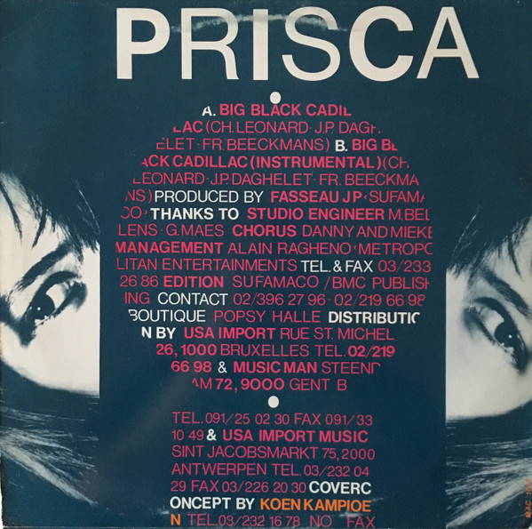Prisca - Big Black Cadillac | Mackenzie Records (MAC 1012) - 2 Prisca - Big Black Cadillac | Mackenzie Records (MAC 1012) - 2