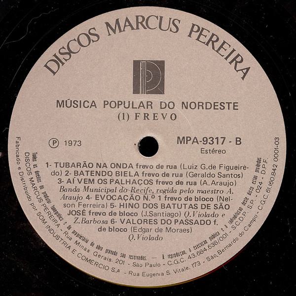 Música Popular Do Nordeste 1
