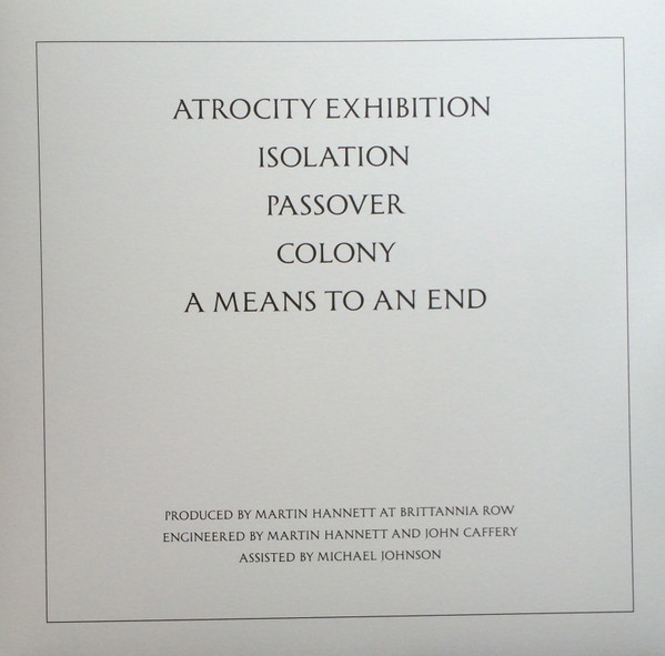 Joy Division - Closer | Factory (FACT∙XXV) - 5