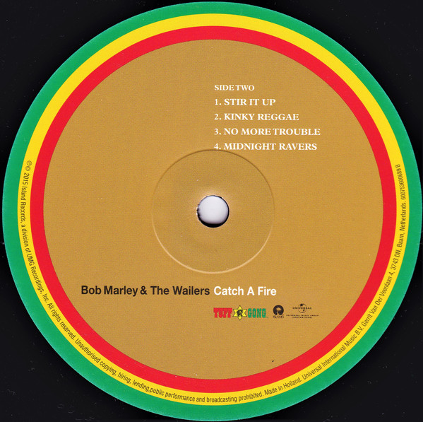 Bob Marley And The Wailers - Catch A Fire | Tuff Gong (600753600689) - 5 Bob Marley And The Wailers - Catch A Fire | Tuff Gong (600753600689) - 5