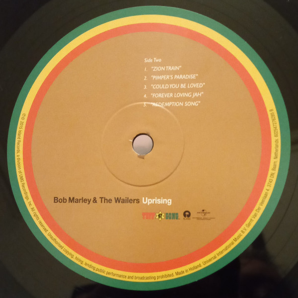 Bob Marley & The Wailers - Uprising | Island Records (602547276285) - 4 Bob Marley & The Wailers - Uprising | Island Records (602547276285) - 4