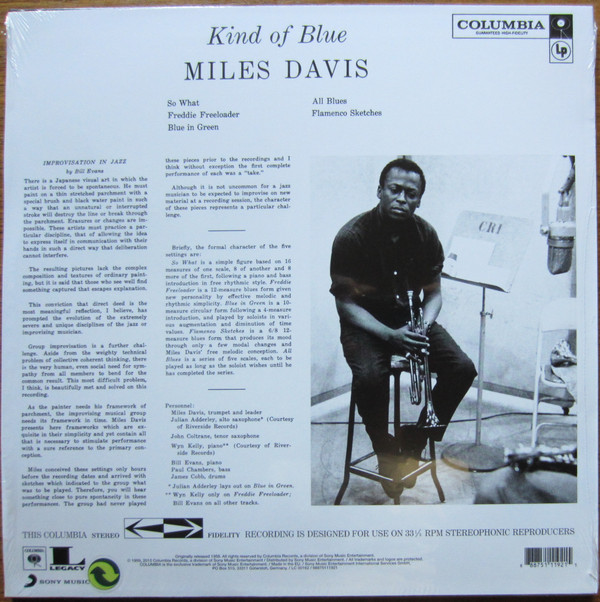 Miles Davis - Kind Of Blue | Columbia (88875111921) - 6