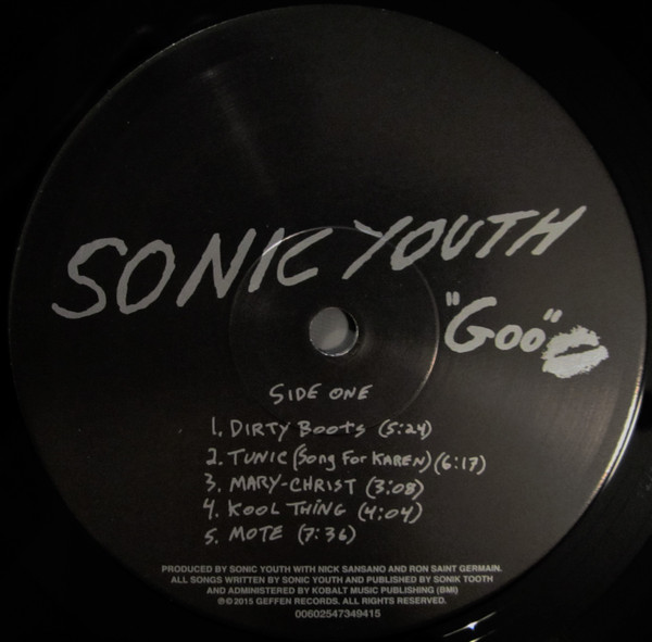 Sonic Youth - Goo | DGC (00602547349415) - 3