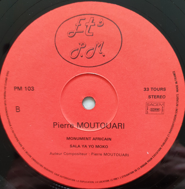 Pierre Moutouari - Monument | Ets P.M. (PM 103) - 4