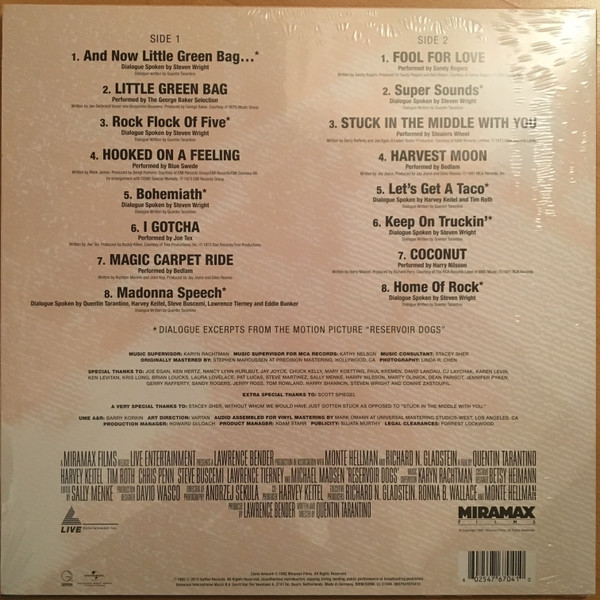 Reservoir Dogs (Original Motion Picture Soundtrack)