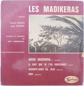 Les Madikeras - Adieu Madinina | Sidéral (none) - main Les Madikeras - Adieu Madinina | Sidéral (none) - main
