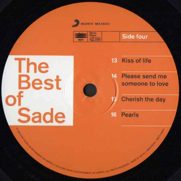 Sade - The Best Of Sade | Sony Music (88875180591) - 8 Sade - The Best Of Sade | Sony Music (88875180591) - 8